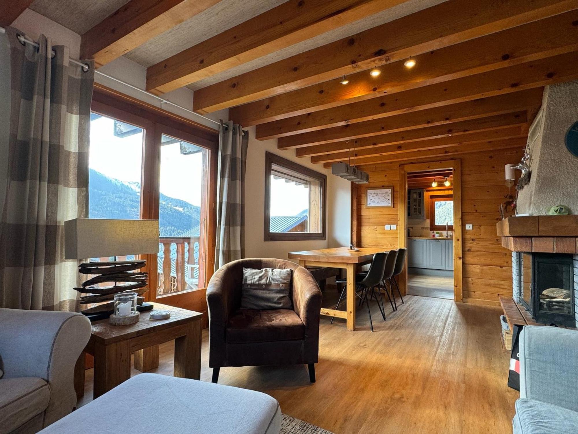 Charming, Cosy Chalet Nestled In A Breathtaking Surrounding With Spectacular, Stunning Mountain Views La Chapelle-d'Abondance Luaran gambar