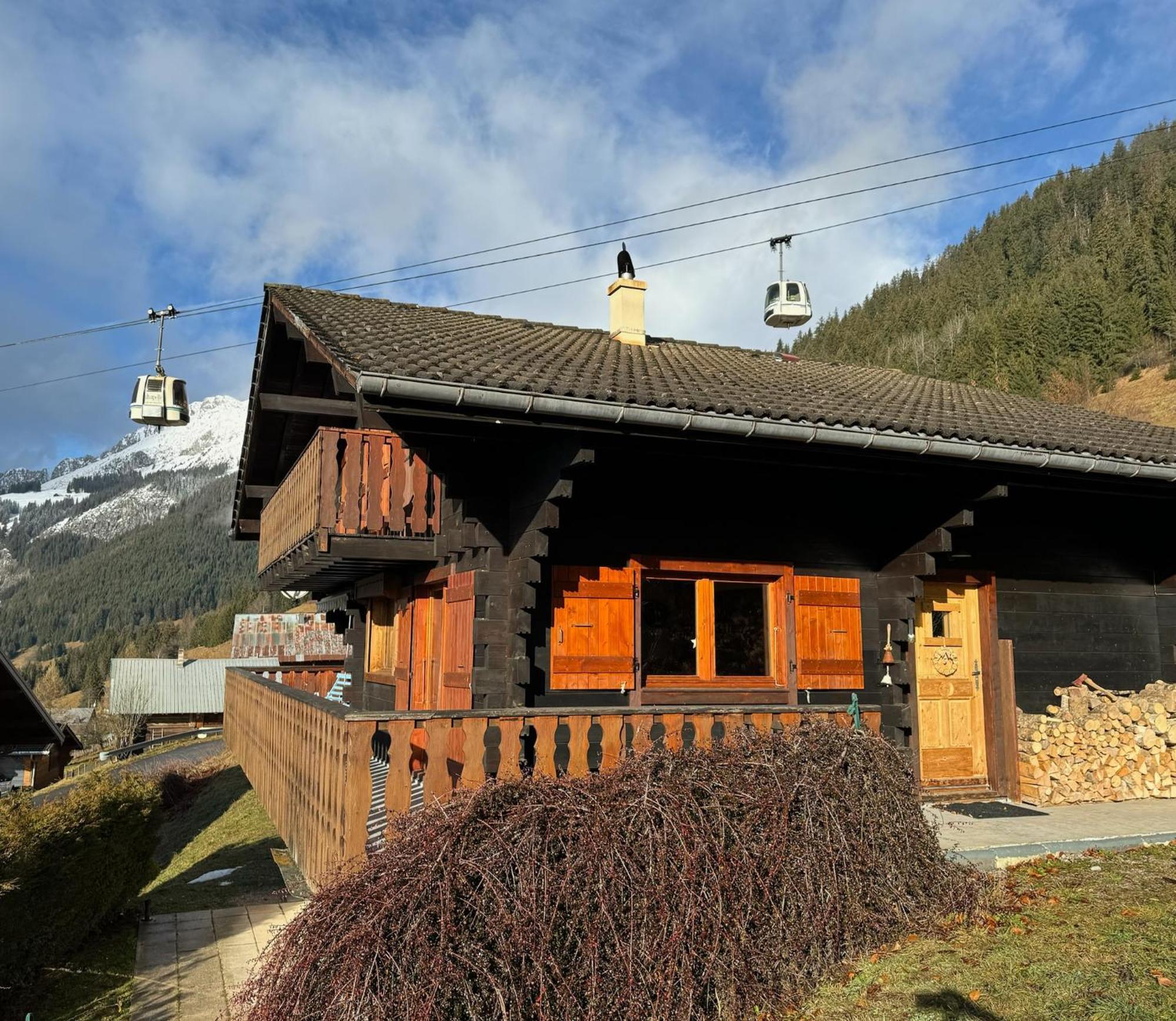 Charming, Cosy Chalet Nestled In A Breathtaking Surrounding With Spectacular, Stunning Mountain Views La Chapelle-d'Abondance Luaran gambar
