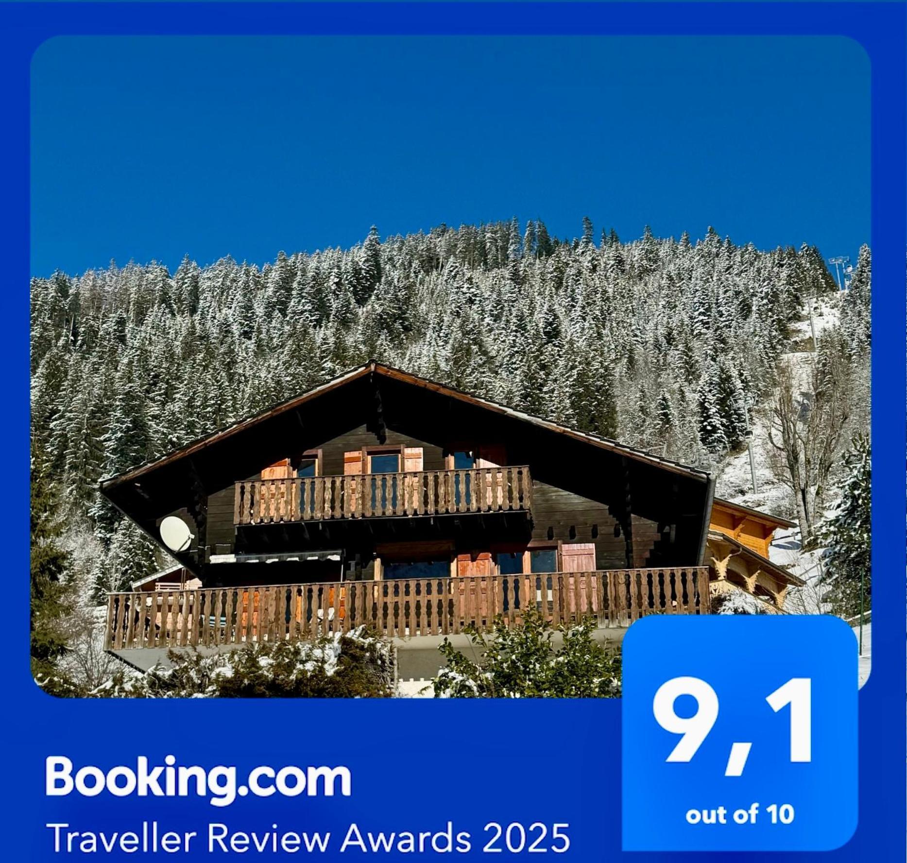Charming, Cosy Chalet Nestled In A Breathtaking Surrounding With Spectacular, Stunning Mountain Views La Chapelle-d'Abondance Luaran gambar